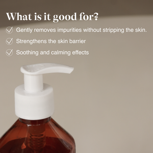 Prescription Skincare Edelweiss Cleanser verwijdert onzuiverheden zonder de huid uit te drogen, versterkt de huidbarrière en kalmeert