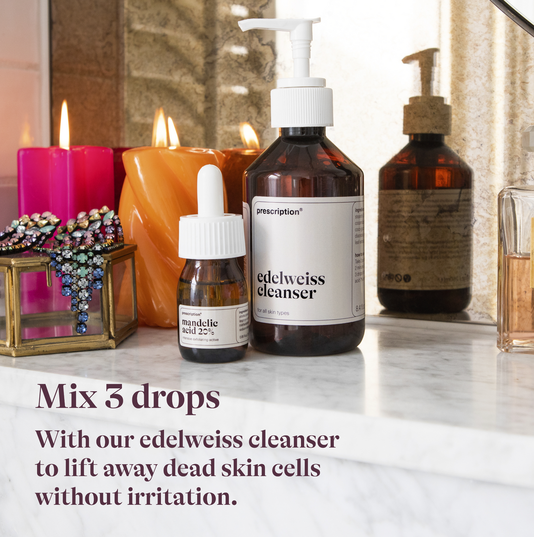 Mandelic Acid & Edelweiss Cleanser - skin duo