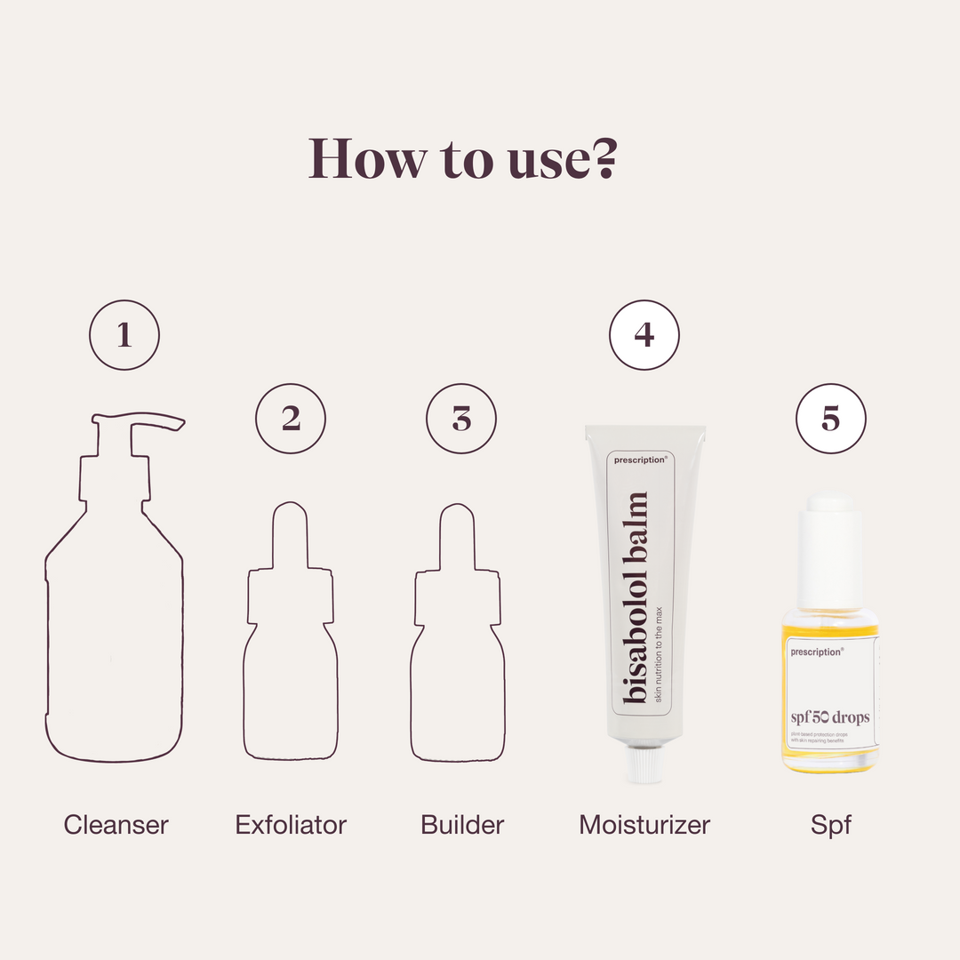 SPF50 Drops & Bisabolol Balm - skin duo