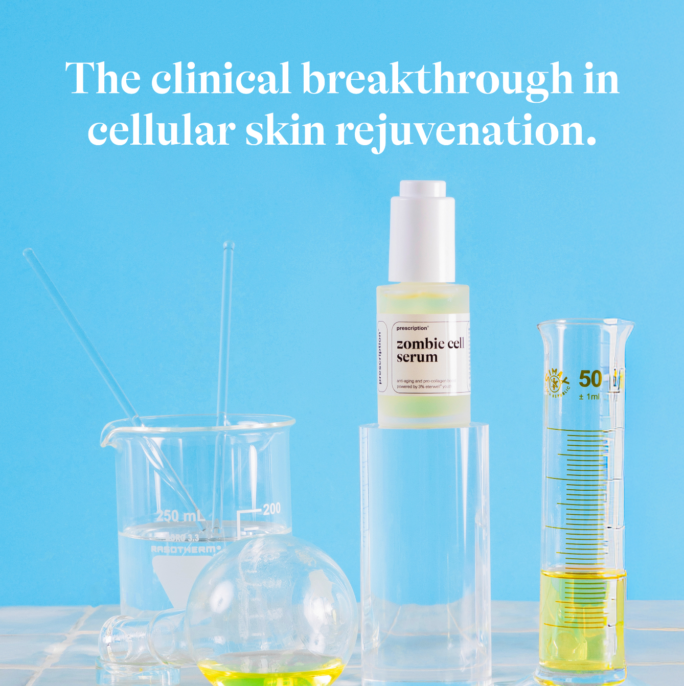 Verbeterde huidstructuur na gebruik van Zombie Cell Serum – gladdere en stevigere huid